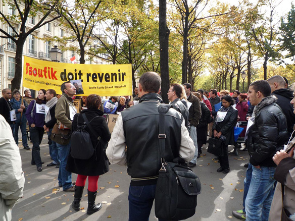 Rassemblement du 1er cotobre 2008