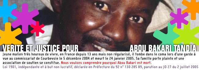 Association Vérité et Justice pour Abou Bakari Tandia 92 Courbevoie - 76.4 ko