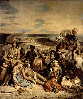 Le Massacre de ScioEugène Delacroix