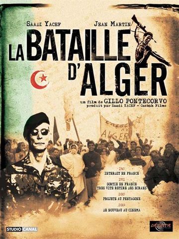 Résultat de recherche d'images pour "La Bataille d'Alger affiche"