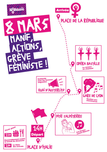 8 mars, manif, actions, grève féministe !