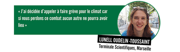 Lunell - Grève pour le climat